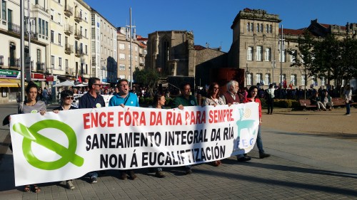 Marcha contra Celulosas-Elnosa 2016