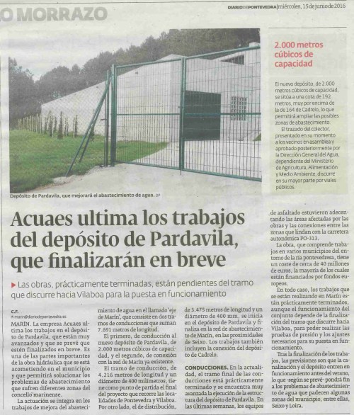 Diario, 15 xuño 2016