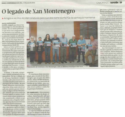 Diario, 15 xuño 2016