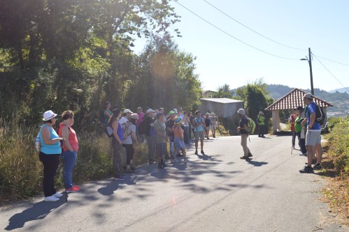 Primeira parada na fonte da Grela