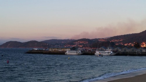 Incendio en Penizas, Marín