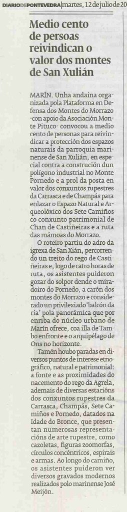 Diario, 12 xullo 2016