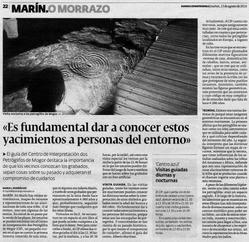 Diario, 23 agosto 2016