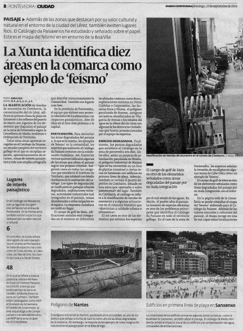 Diario, 25 setembro 2016.