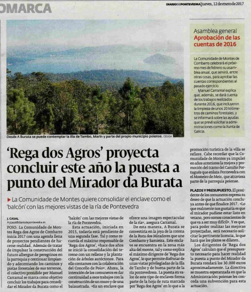 Diario, 12 xaneiro 2017