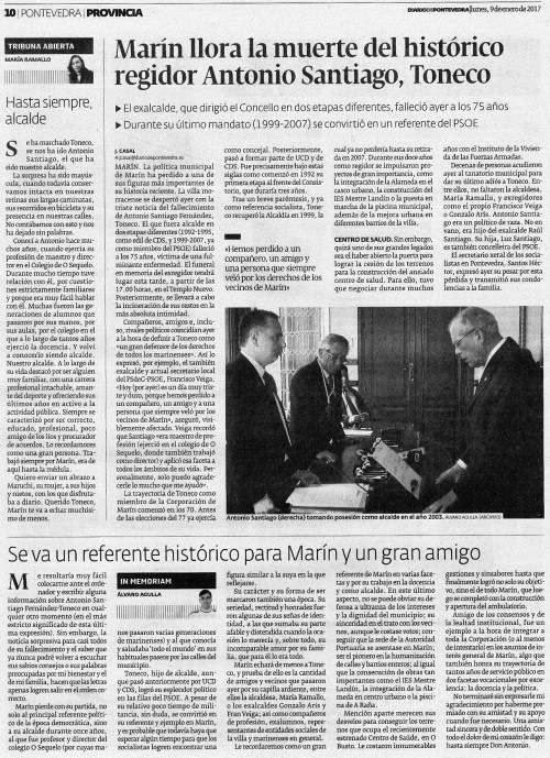 Diario, 9 xaneiro 2017
