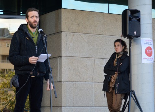 Alexandre Paz: concentración en Moaña pola defensa do Castro de Montealegre