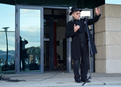 Camilo Camaño: concentración en Moaña pola defensa do Castro de Montealegre