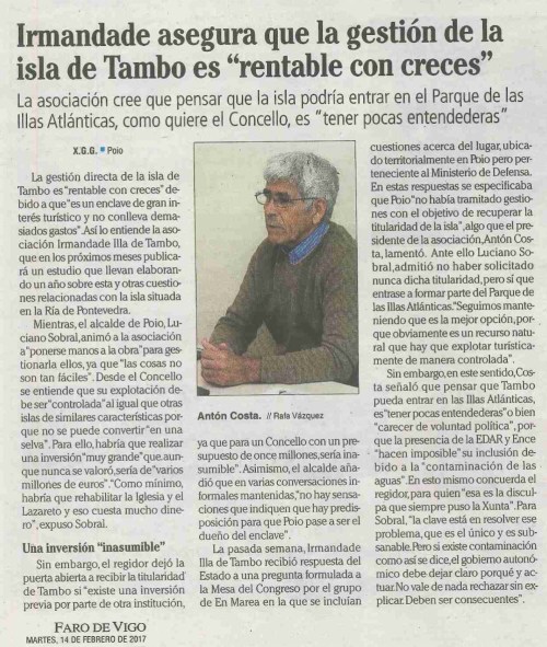 Faro, 14 febreiro 2017