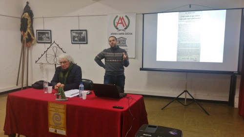 Charla do arqueólogo Álvaro Arizaga no Ateneo: "O patrimonio cultural de Marín, unha situación de urxencia"