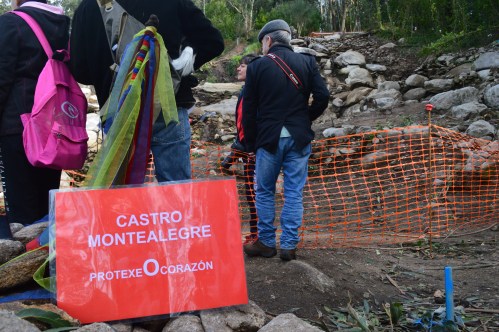 Visita guiada ao castro de Montealegre, Moaña