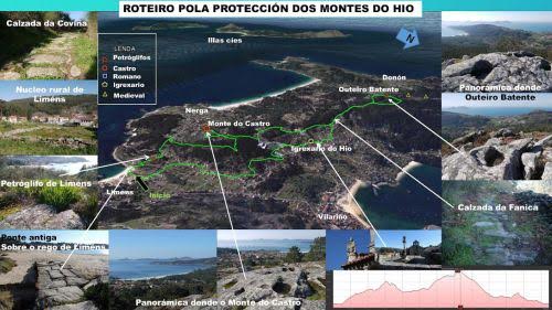 Roteiro pola protección dos Montes do Hío