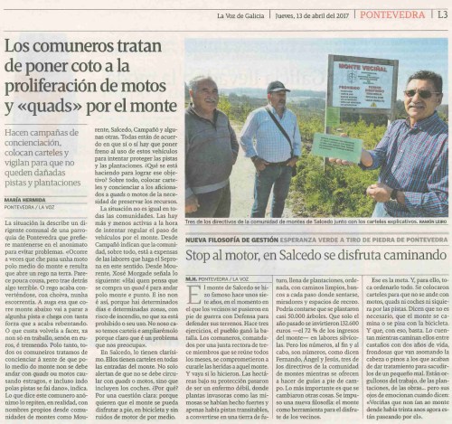 La Voz, 13 abril 2017