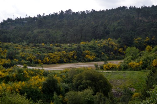Estado actual do antigo terreo utilizado como campo de tiro