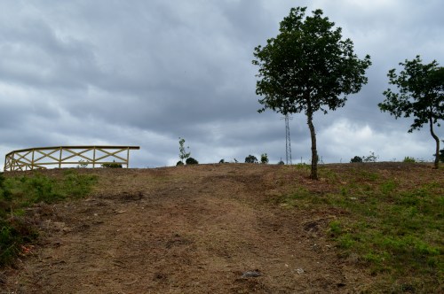 Novo miradoiro no monte de Salcedo a carón da Brilat.