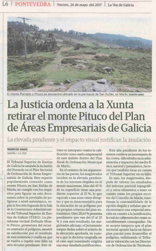 La Voz, 26 maio 2017