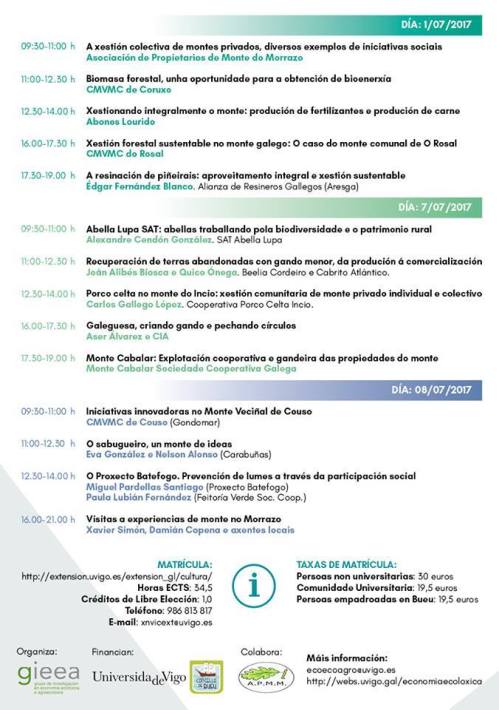 "Avanzando na dinamización local con recursos propios: O monte"