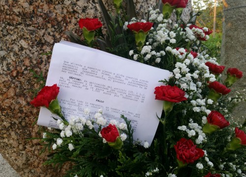 Homenaxe a Xan Montenegro no seu sexto cabodano