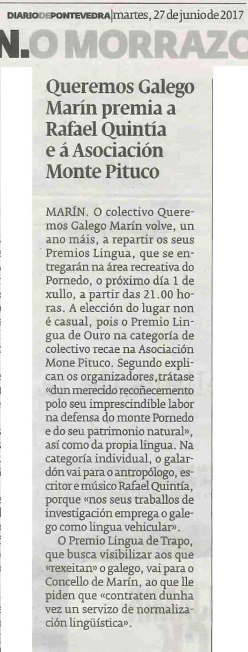 Diario, 27 xuño 2017