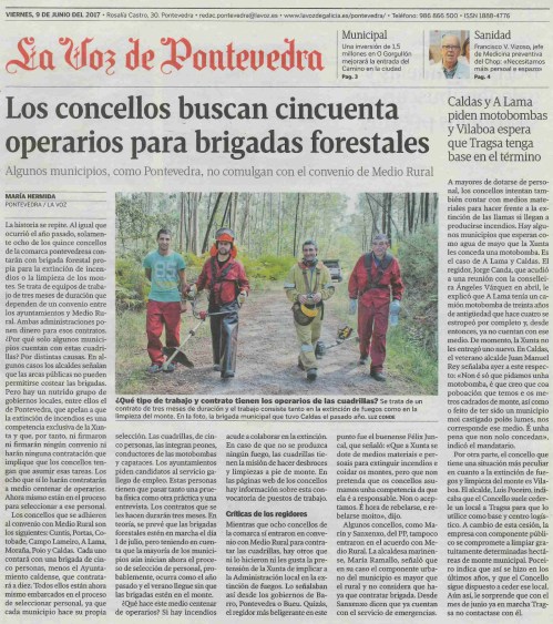 La Voz, 9 xuño 2017