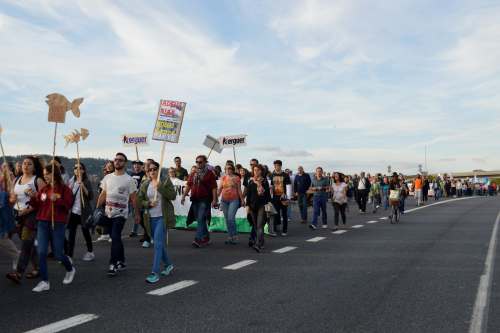 Marcha da APDR contra Celulosas-Elnosa, 2017
