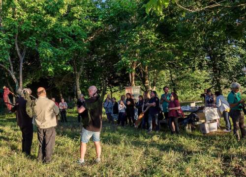 Entrega dos Premios Lingua de Ouro 2017 organizada por Queremos Galego Marín