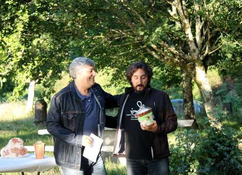 Entrega dos Premios Lingua de Ouro 2017 organizada por Queremos Galego Marín