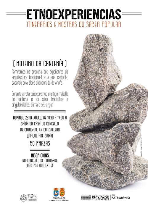 Roteiro da cantería en Cotobade