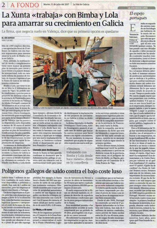 La Voz, 11 xullo 2017