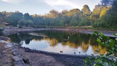 Lago de Castiñeiras, xullo de 2017