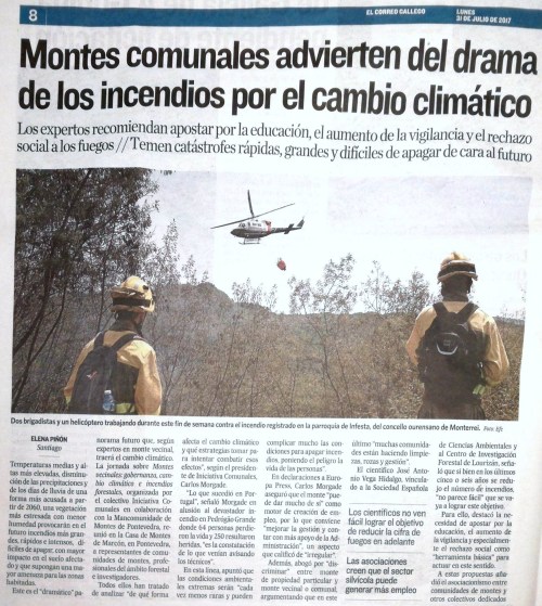 El Correo, 31 xullo 2017