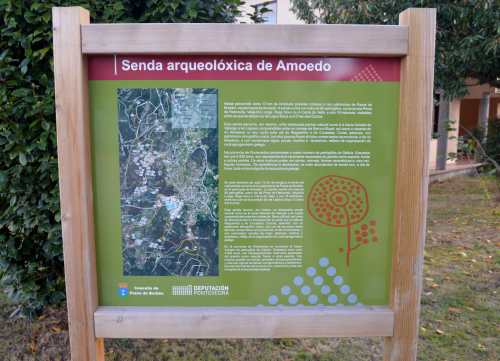 Ruta nocturna aos petroglifos de Amoedo, Pazos de Borbén.