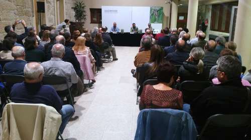 Presentación do libro "Aves do río Gafos", de Ramón Sineiro