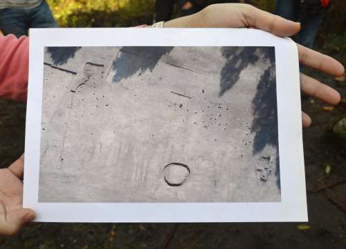 Vestixios dun antigo asentamento arrasado polo Corredor do Morrazo