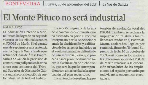 La Voz, 30 novembro 2017