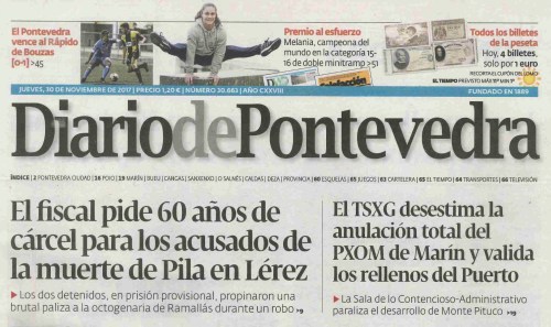 Diario, 30 novembro 2017