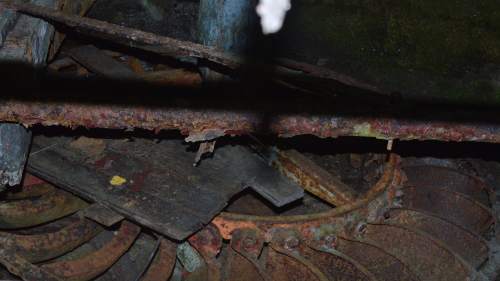 Muíño do Sacristán, en San Xián de Marín