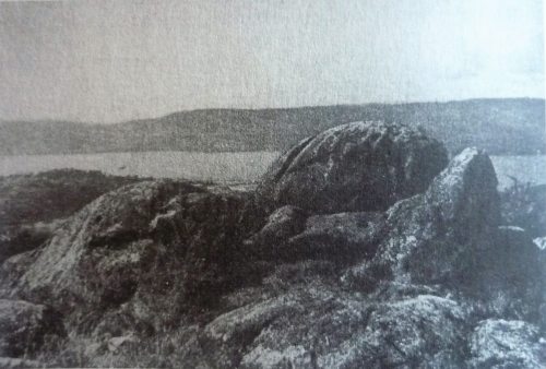 Fotografía histórica da 'Silla de Champás'