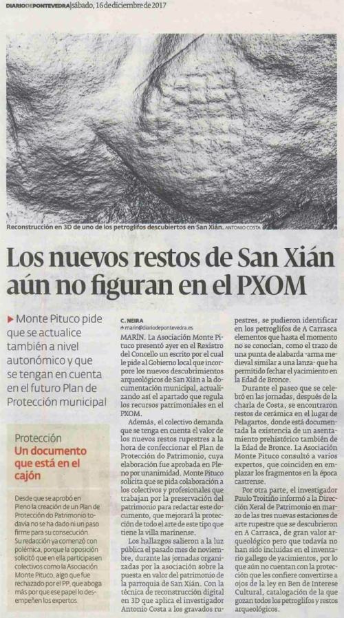 Diario, 16 decembro 2016