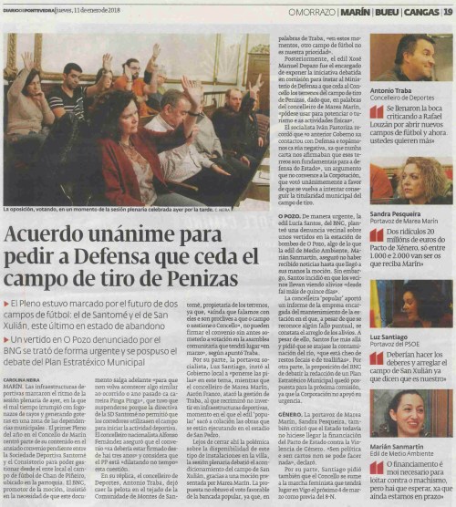 Diario, 11 xaneiro 2018