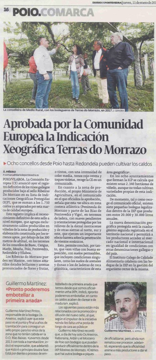 Diario, 11 xaneiro 2018