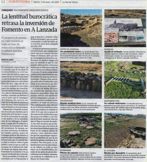 La Voz, 9 xaneiro 2018