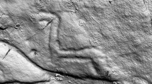 Petróglifos de Sete Camiños: reconstitución dixital, por Antonio Costa