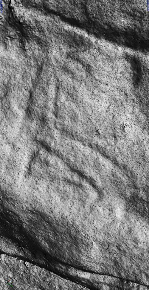 Petróglifos de Sete Camiños: reconstitución dixital, por Antonio Costa