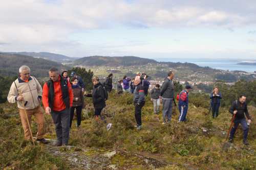 No sendeiro entre Sete Camiños e Pornedo