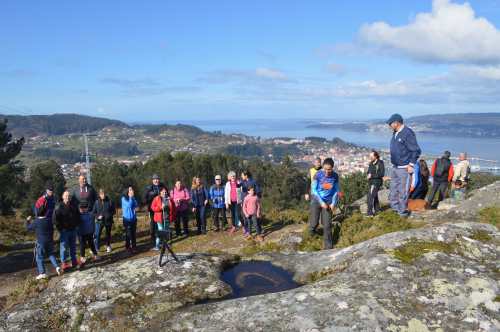 No miradoiro do Pornedo, o 'balcón da ría'