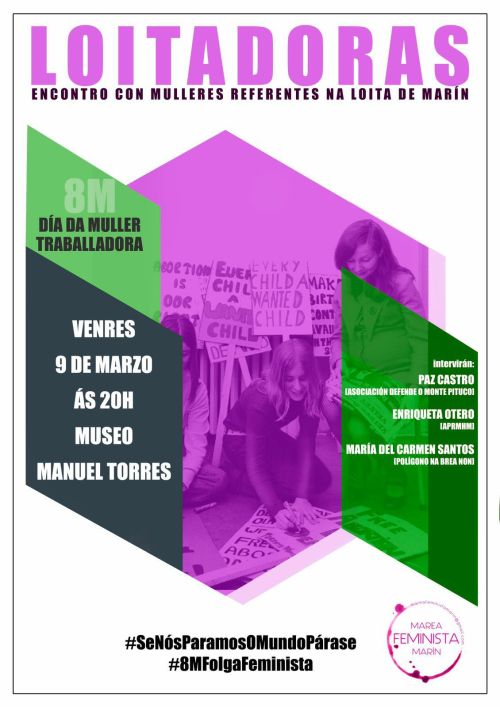 Encontro da Marea Feminista de Marín: Loitadoras