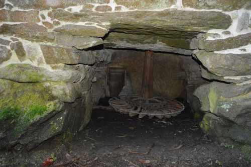 Muíño da Laxe, en Meiro (Bueu)