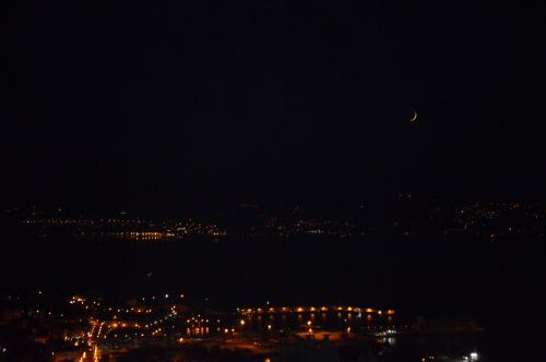 Fotografía nocturna no Monte Pituco