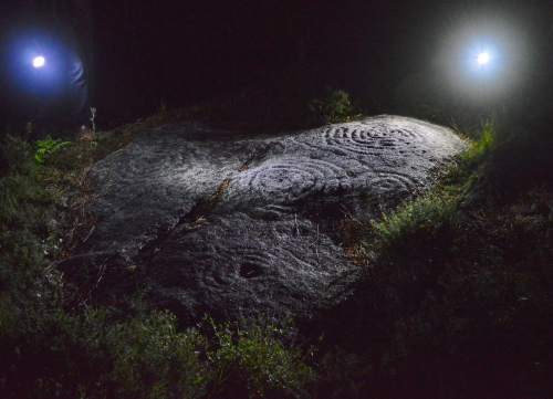 Fotografía nocturna no Monte Pituco